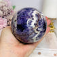 Large Chevron | Dream Amethyst Sphere on Stand 830g