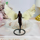 Dentrictic Agate Angel Wings 9cm