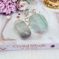 An Excellent Learning Aid ~ Beautiful Set of 2 Large Pastel Fluorite Palm Stones