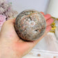 Large Chevron Amethyst Sphere on Stand 550g