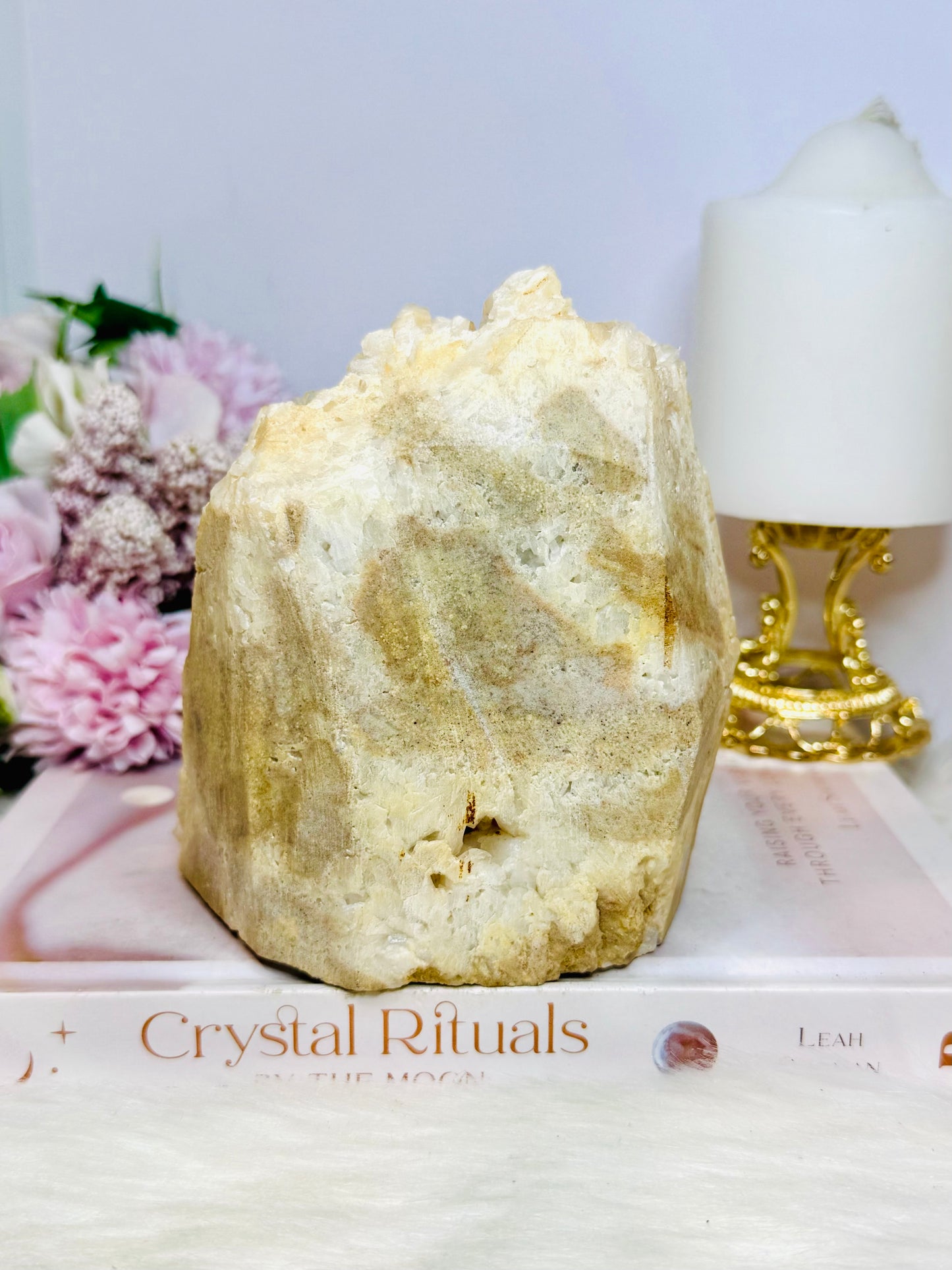 Large Natural Quartz Cluster Freeform 11cm 1.2KG