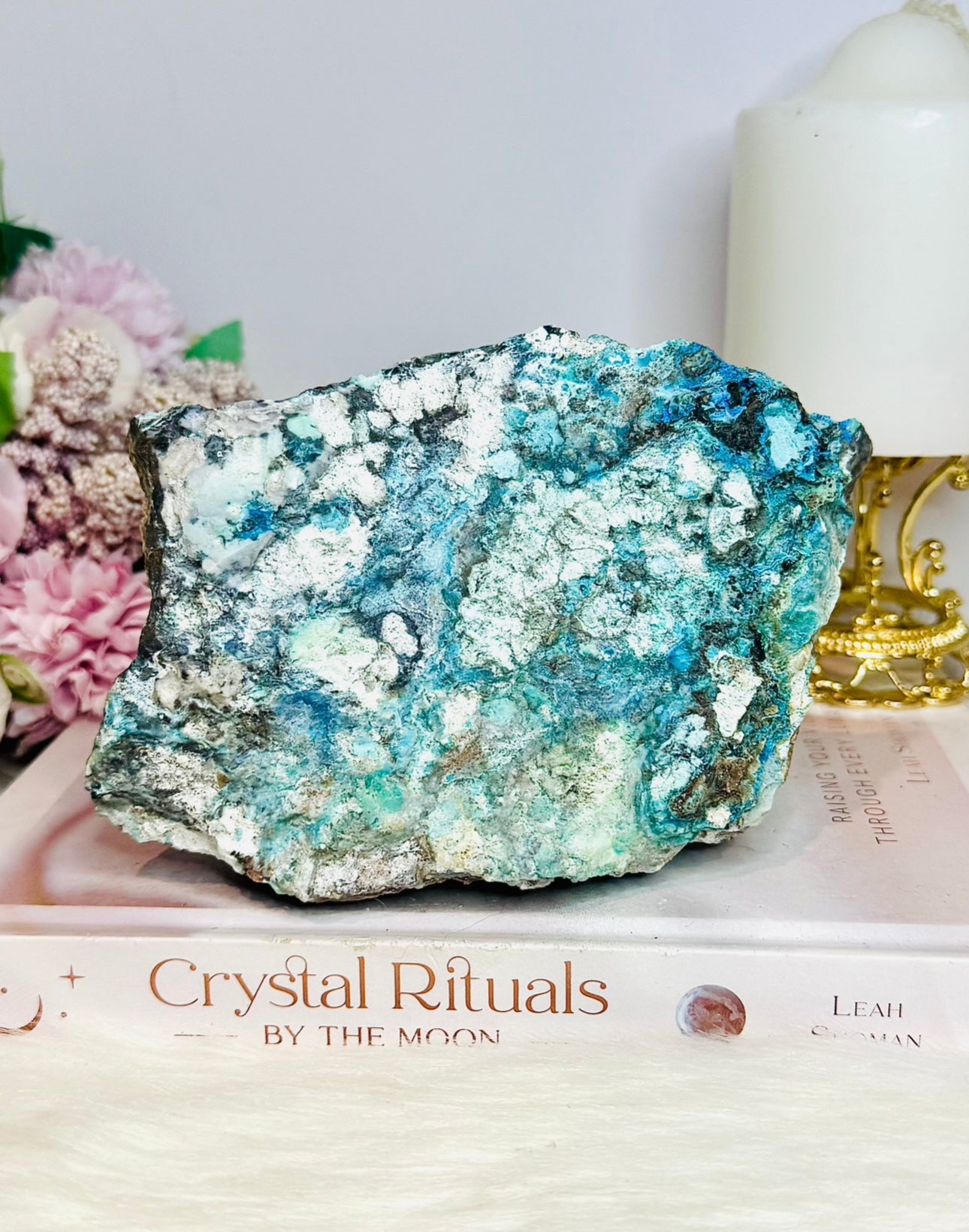 Large Natural Chrysocolla Specimen 820g 15cm
