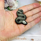Gold Sheen Obsidian Snake 5cm