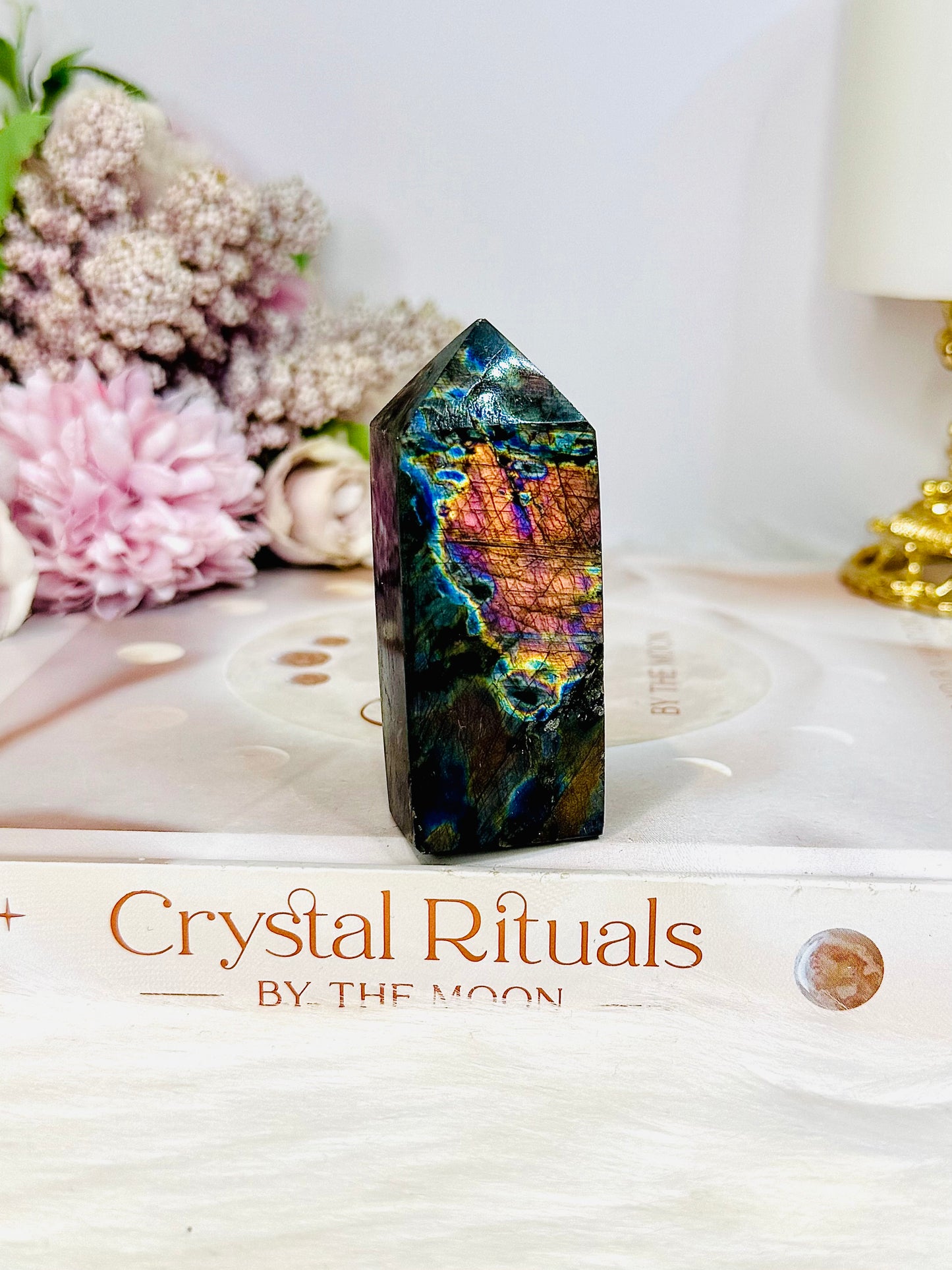 High Grade Labrdorite Tower 7cm