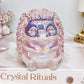 Large Aura Rose Quartz Carved Hedgehog 554g