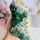 Natural Large 17cm 1.06KG Green Cubed Fluorite Specimen