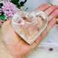 Clear Quartz Chunky Heart Bowl 7.5cm