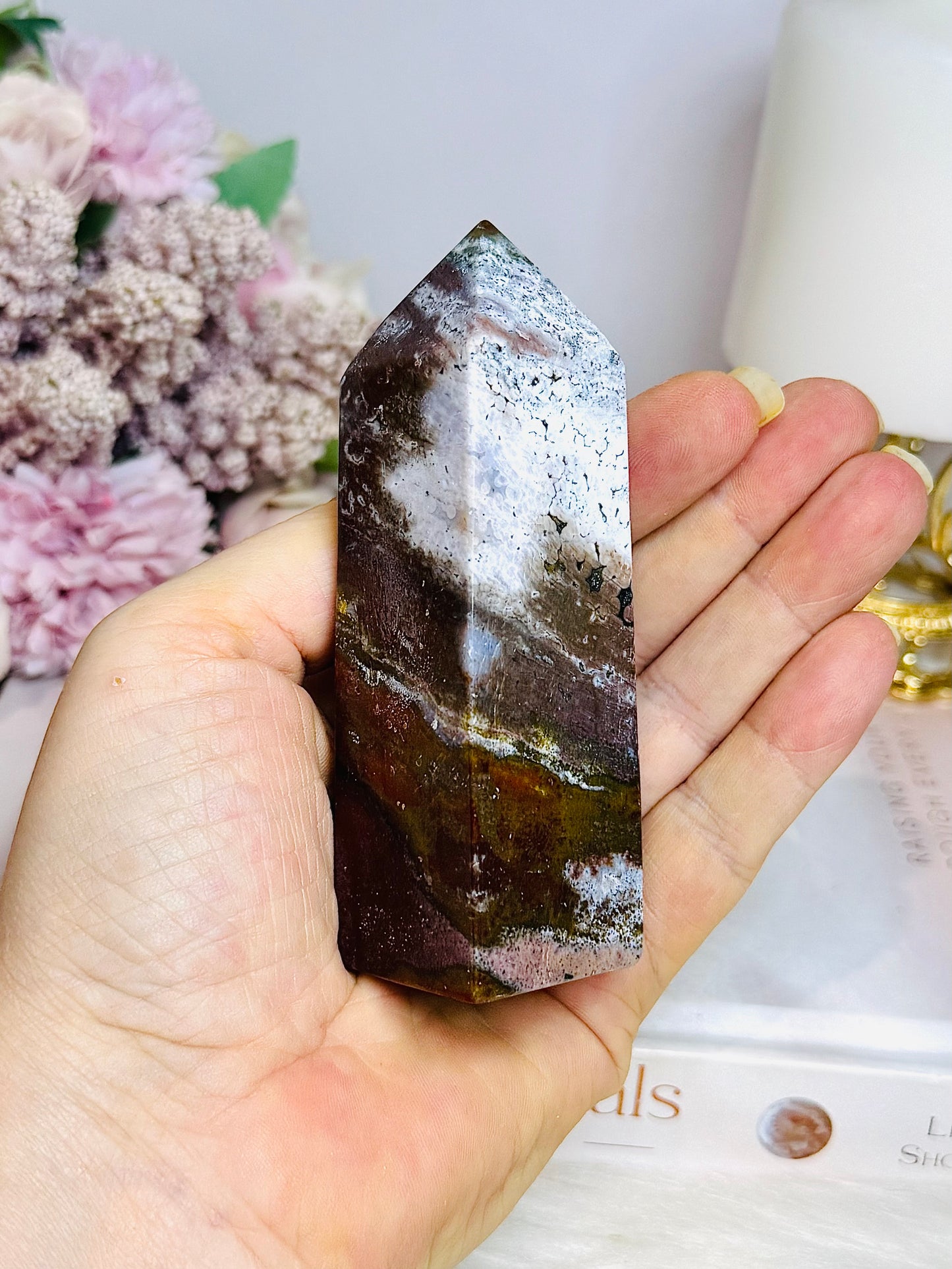 Ocean Jasper Tower 10cm