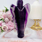 Classy & Fabulous Large 16cm Stunning Purple Fluorite Angel (Mined in San Luis Potosí Mexico)