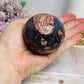 Large Football | Volcano Agate Sphere on Stand 336g