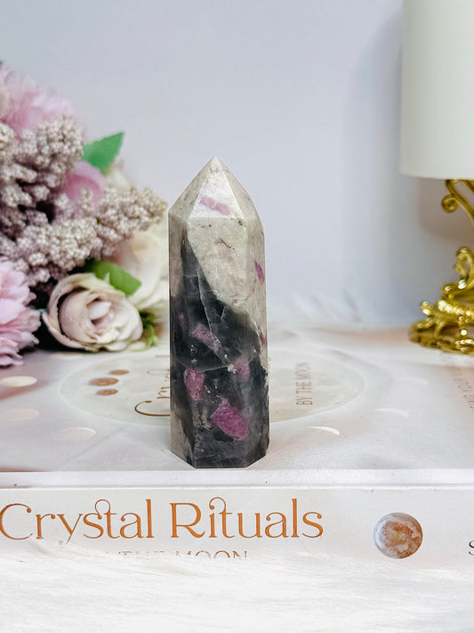 Pink Tourmaline Tower 8cm