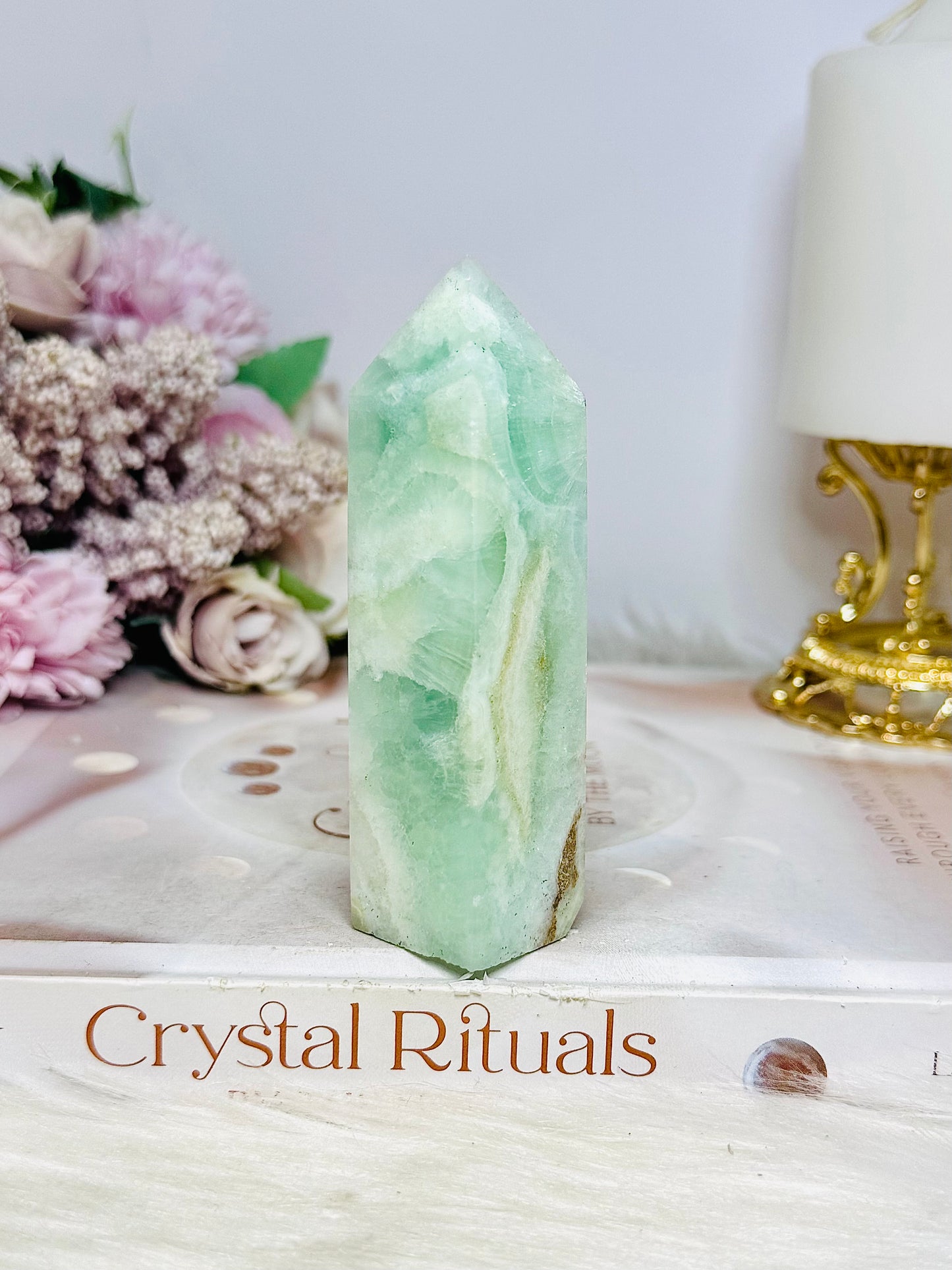 Caribbean Calcite Tower 9.5cm