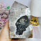 Large Chunky 15cm 963gram Druzy Agate Tower From Brazil