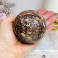 Large Money Agate Sphere on Stand 432g