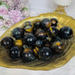 Rare Blue Flash Tigers Eye Small Spheres $15 each