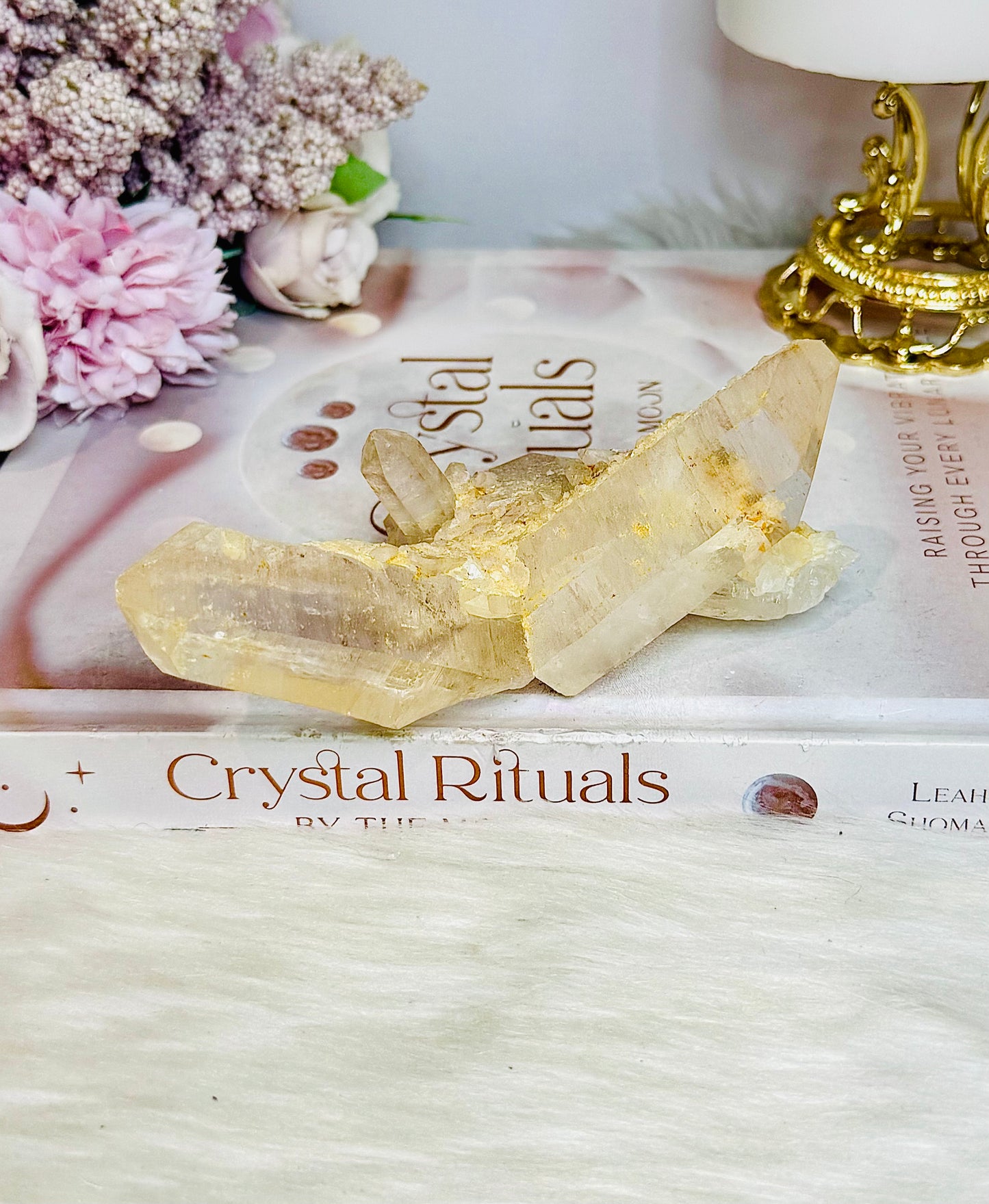 Natural Lemurian Quartz Specimen 184g