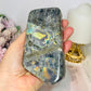 Labradorite Large Freeform 12.5cm 454g (this piece has been damaged in transit has dents on it) Reduced