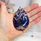 Chevron | Dream Amethyst Flame | Freeform 7.5cm