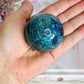 Absolutely Incredible High Grade Chrysocolla Sphere on Stand 198grams