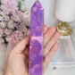 High Grade Rare Natural Phosphosiderite Carved Tower From USA 16cm