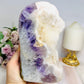 High Grade Pink Amethyst X Amethyst Sugar Druzy Freeform 17cm 1.9KG