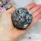 Druzy Black Sphalerite Sphere on Stand 260g