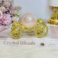 Gold Carriage with Angel Aura Sphere 9.5cm