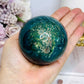 Large Green Jasper Sphere On Stand 432g