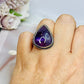 Amethyst Silver Ring Size 7 In Gift Bag