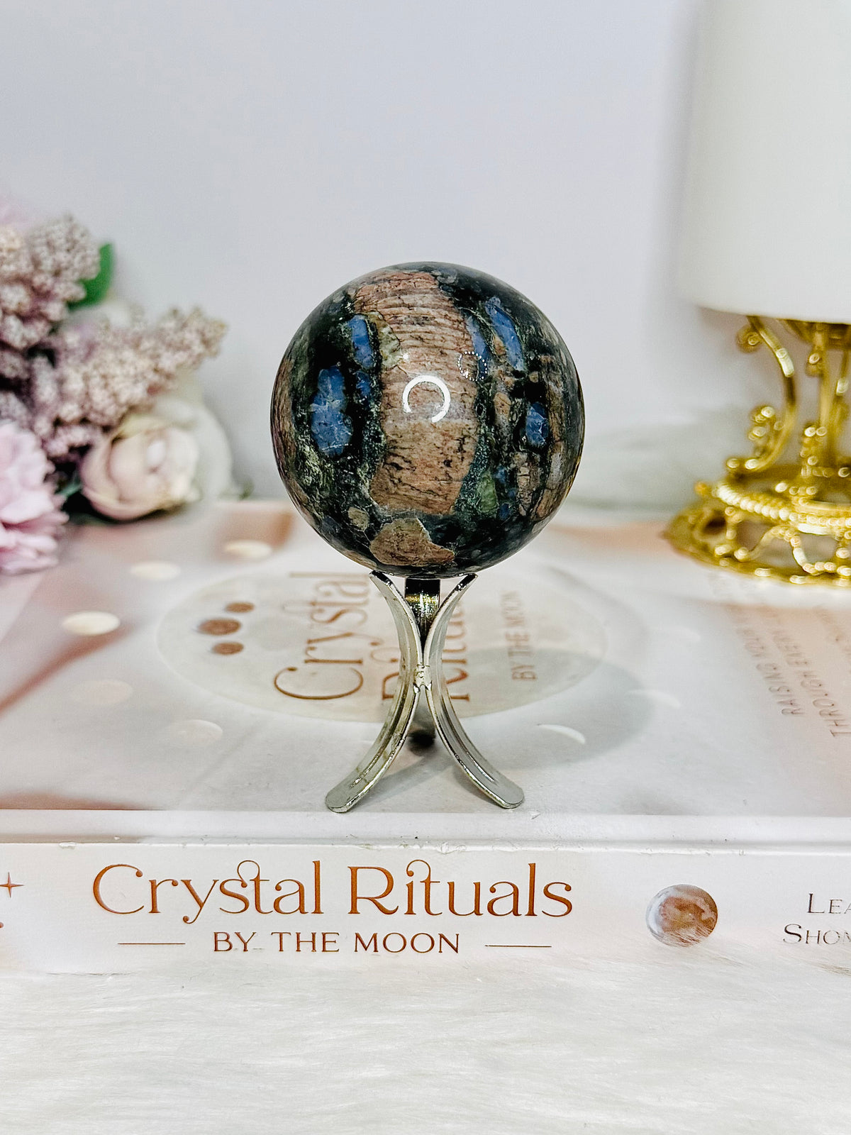 Que Sera | Galaxy Rhyolite Sphere 172g