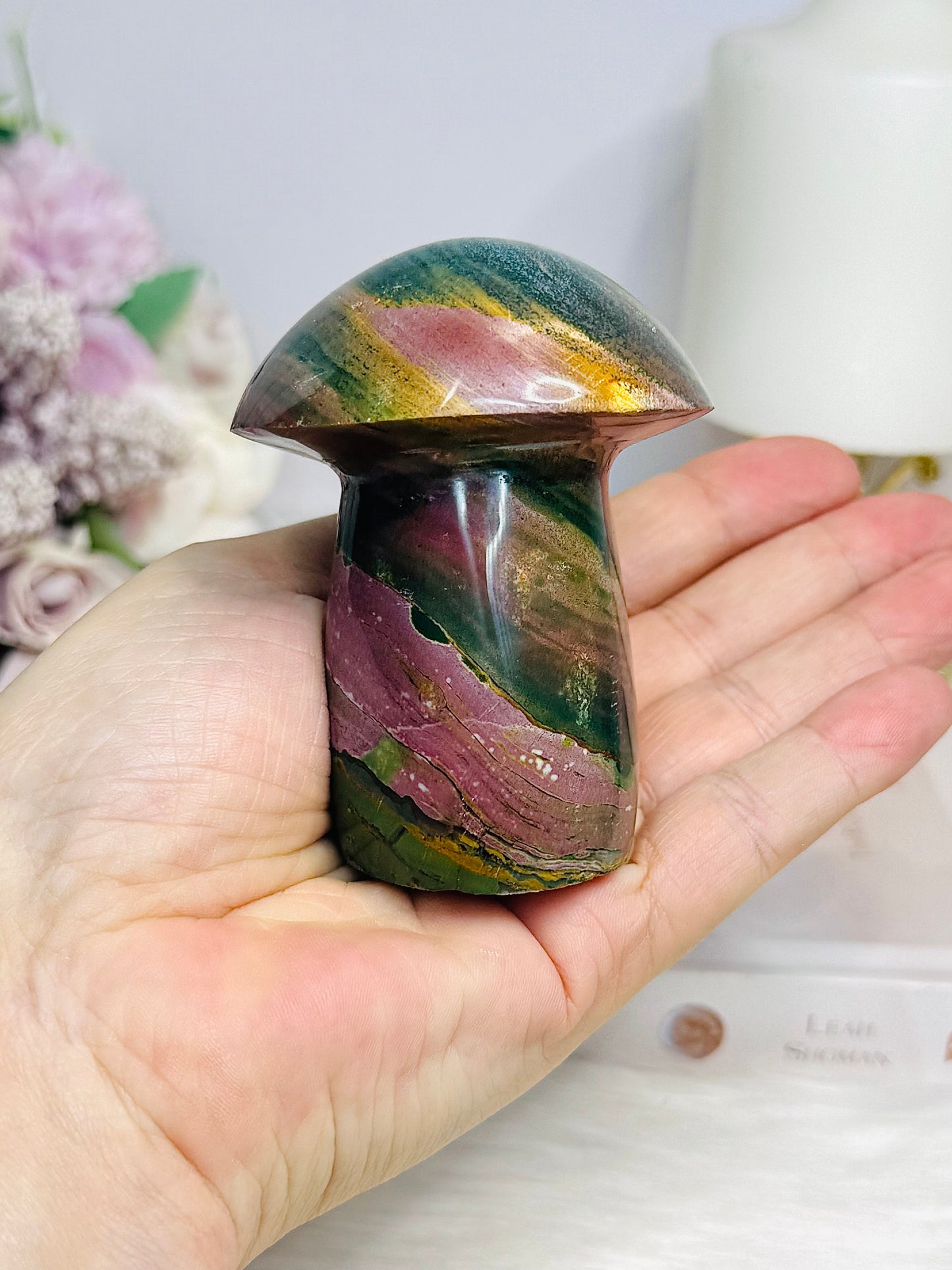 High Grade Ocean Jasper Chunky Mushroom 7.5cm