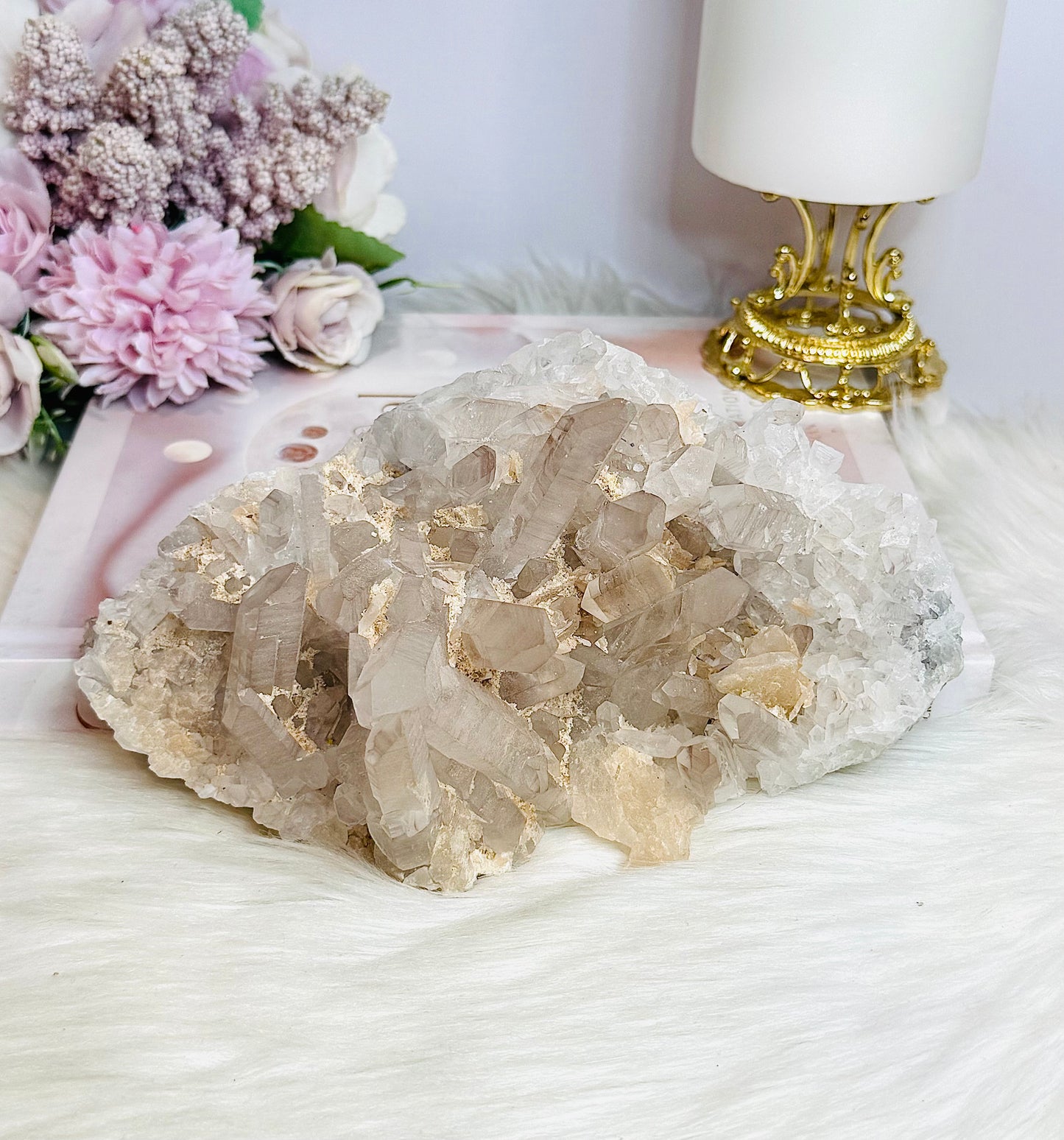 Large Natural Quartz Specimen 18cm 822g