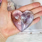 Divine Large 7cm Purple Mica Shiny Heart