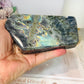 Labradorite Large Freeform 12.5cm 454g (this piece has been damaged in transit has dents on it) Reduced