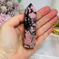Rhodonite Chunky Tower 9.5cm