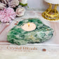 Chunky Green Fluorite Candle Holder 564g