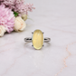 Citrine Adjustable Ring In Gift Bag