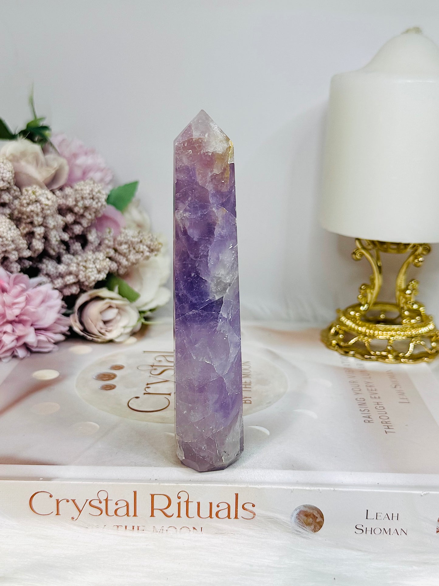 Amethyst Tower 12cm