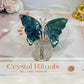 Moss Agate Bouncing Butterfly 7cm