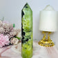 Natural Prehnite Tower 16cm