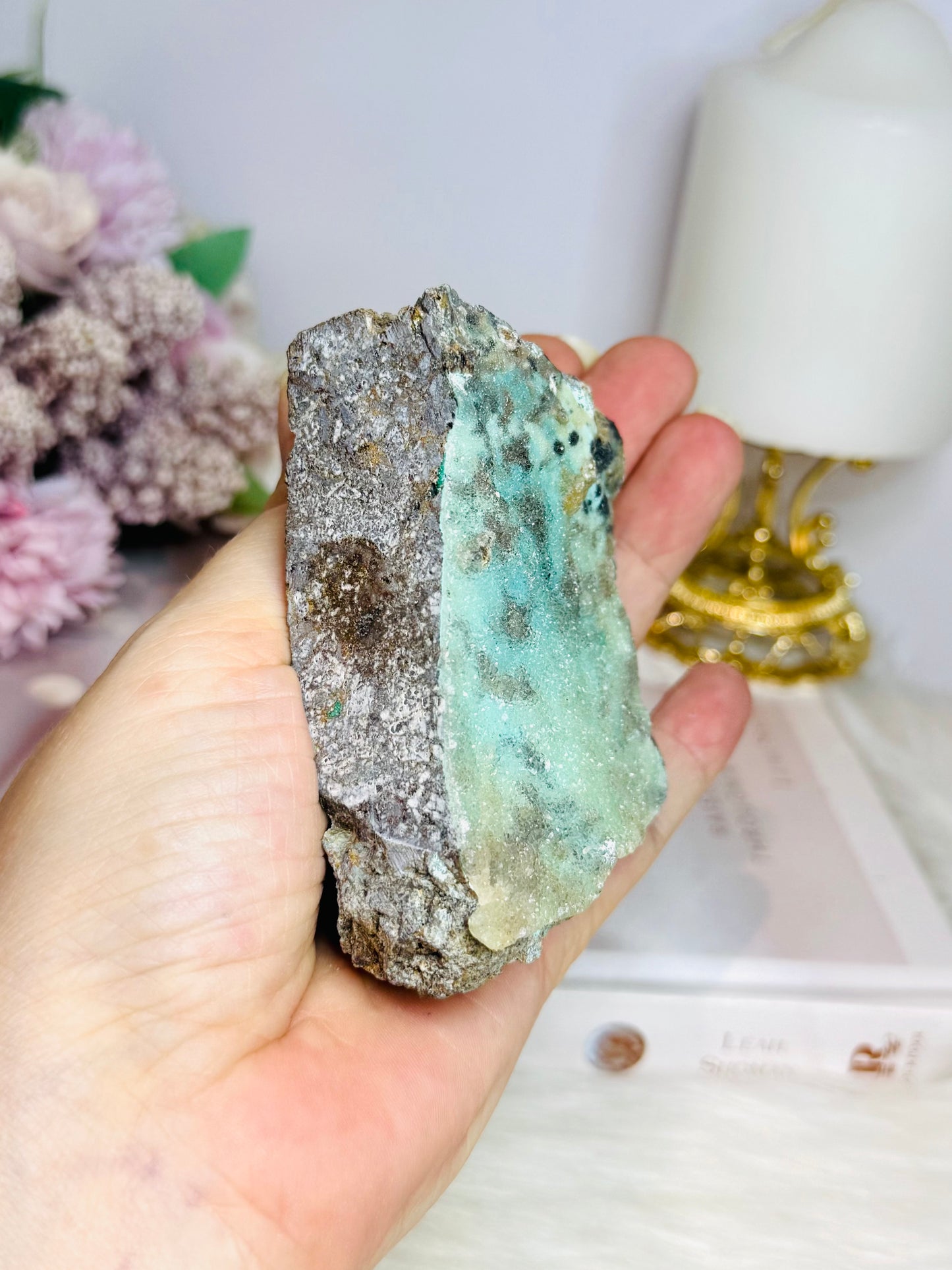 Natural Chrysocolla Specimen 259g 8.5cm