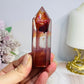 High Grade Fire Quartz Tower Full of Rainbows 8cm