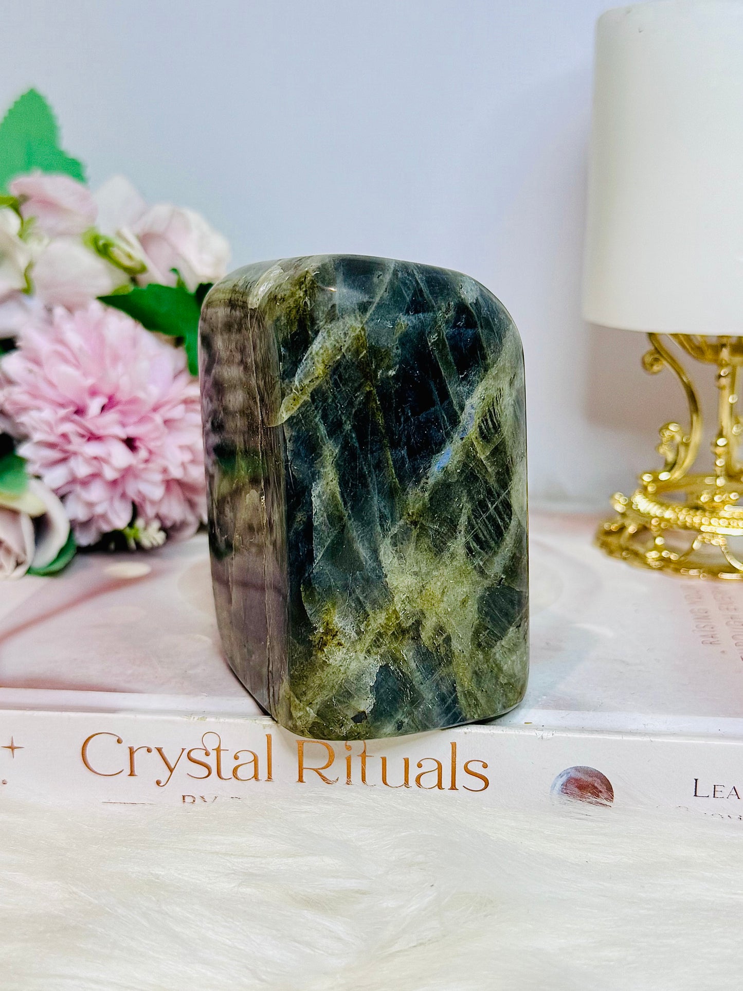 Chunky Labradorite Polished Freeform 9cm 649g