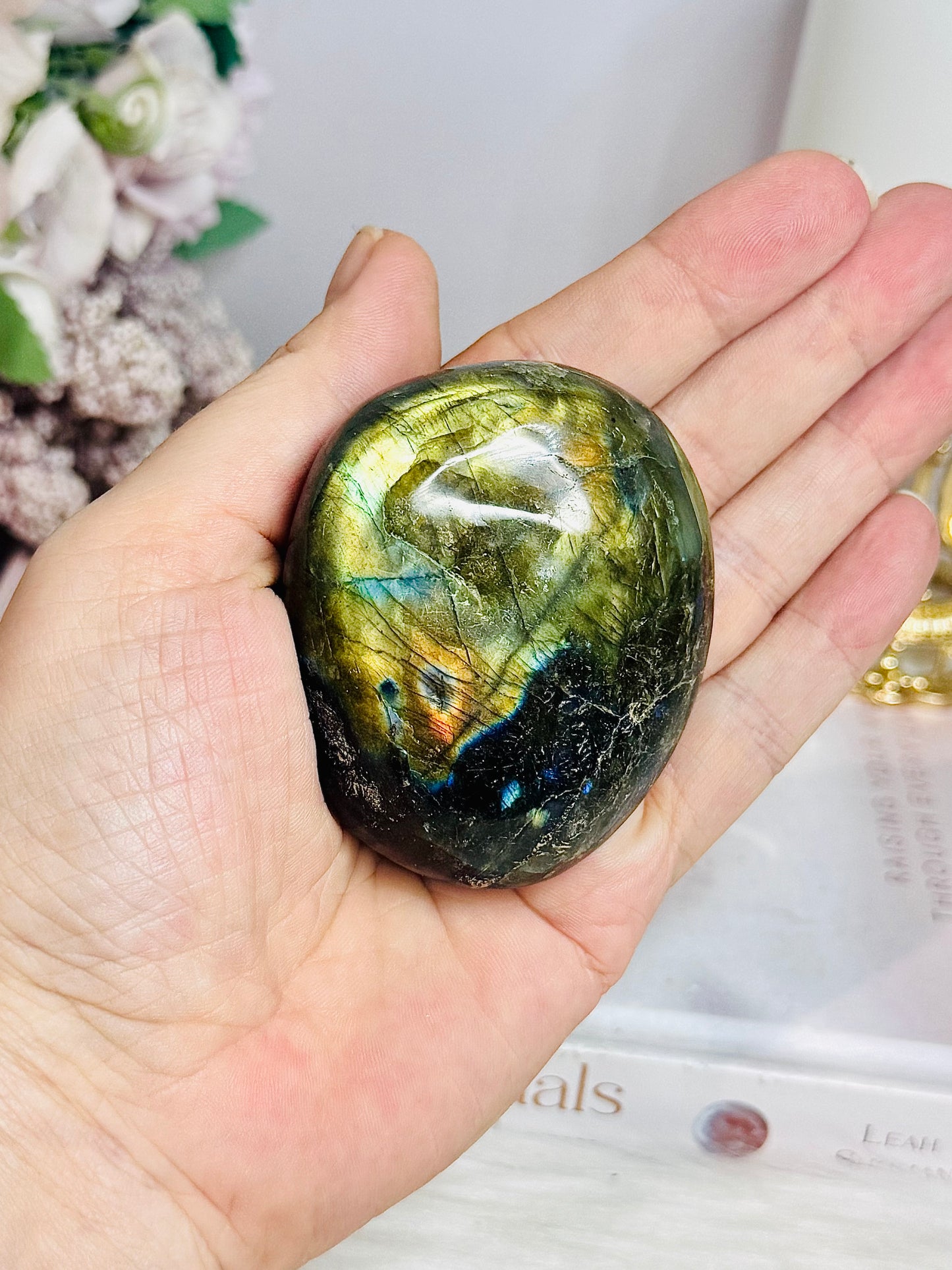 Chunky Labradorite Polished Freeform 6.5cm