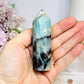 Sky Blue Quartz Tower 8.5cm