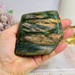 Labradorite Freeform Pink & Purple Flash ~ (Imperfection on face of slab) 282g 8cm