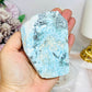 A Collectors Piece ~ Natural Larimar Slab On Stand 10cm 169g