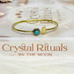Turquoise Brass Bangle