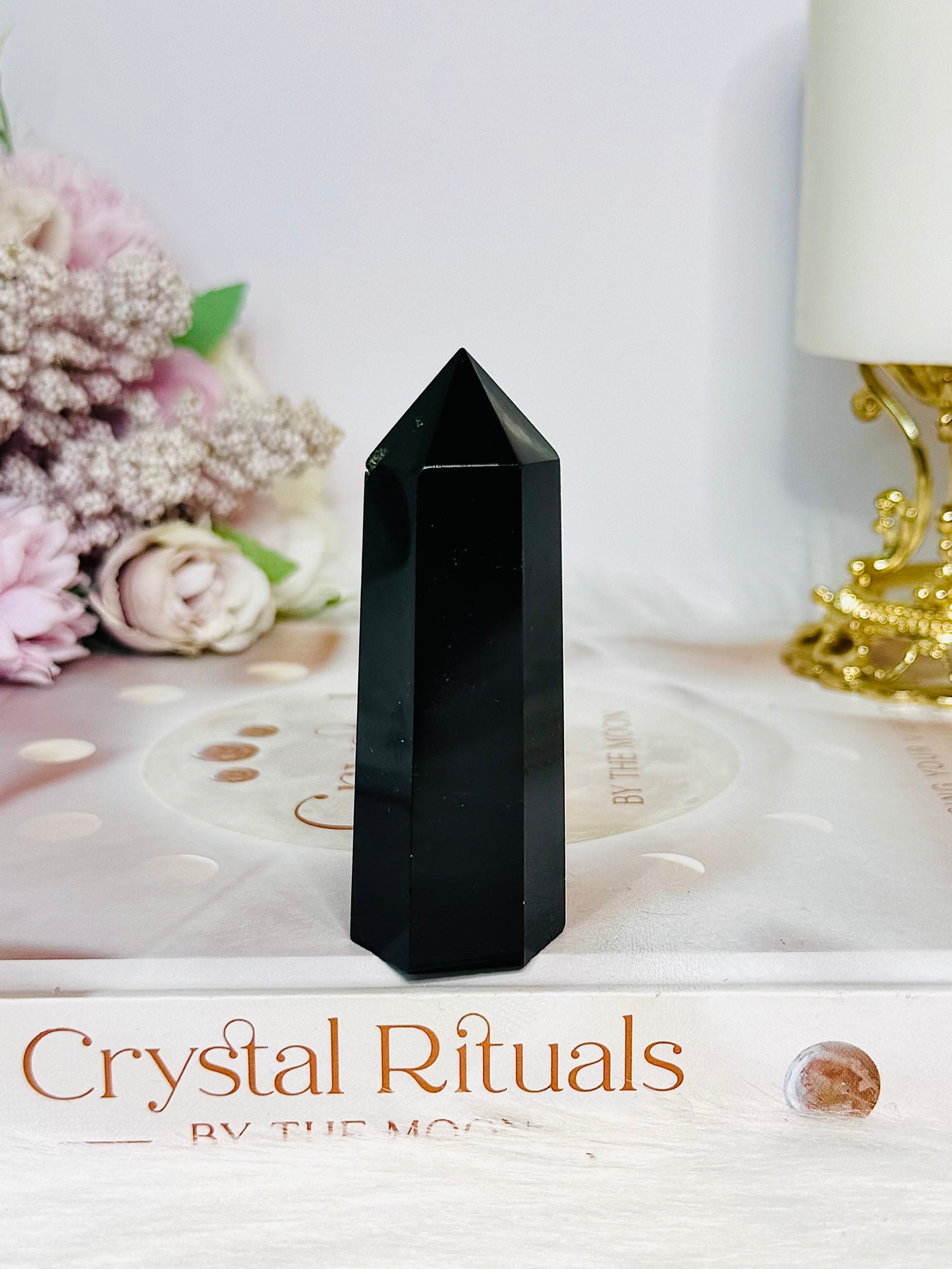 Black Obsidian Tower 7.5cm