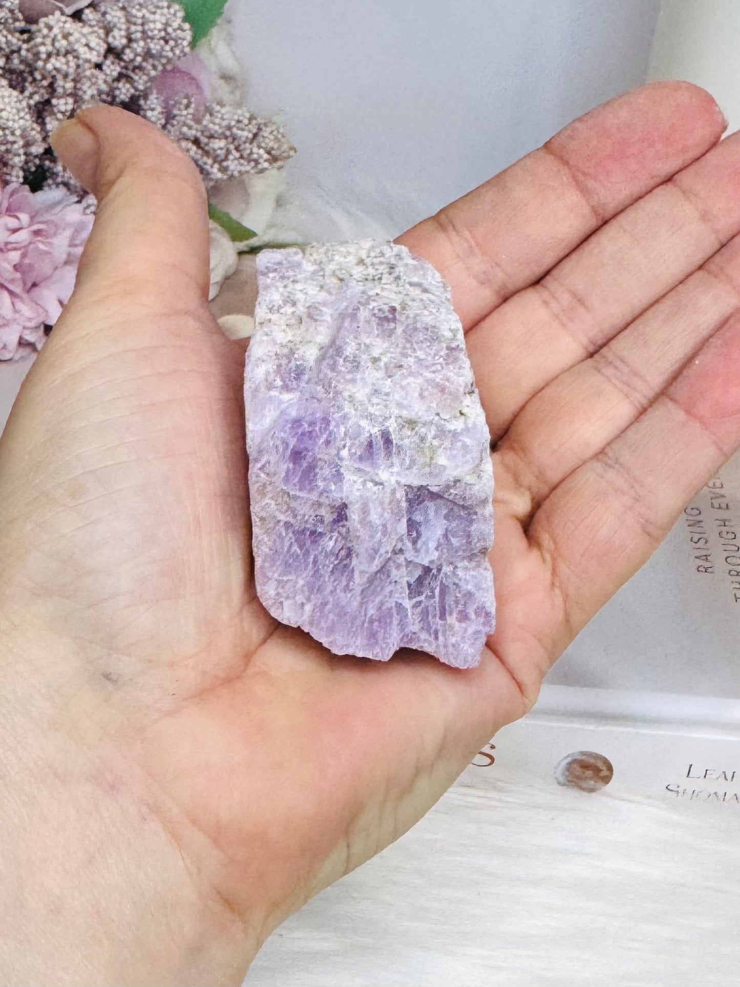 Natural Kunzite Specimen 119g